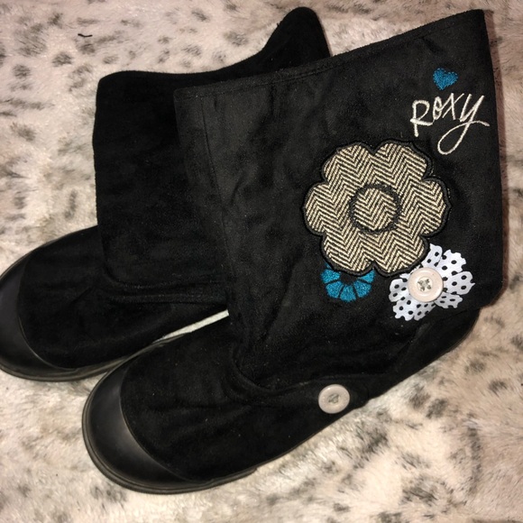 ROXY Delano 2 Boots Womens Size 7 Black Color - Picture 3 of 8